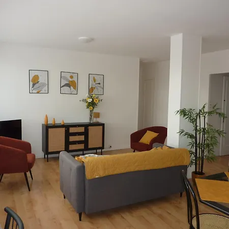 Appartement Le Quai 52 - Spacieux&lumineux&gare Sncf Elisabeth B *